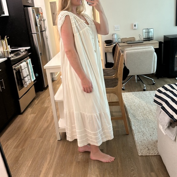 Free People Maxi Peasant Style Dress - Picture 2 of 7